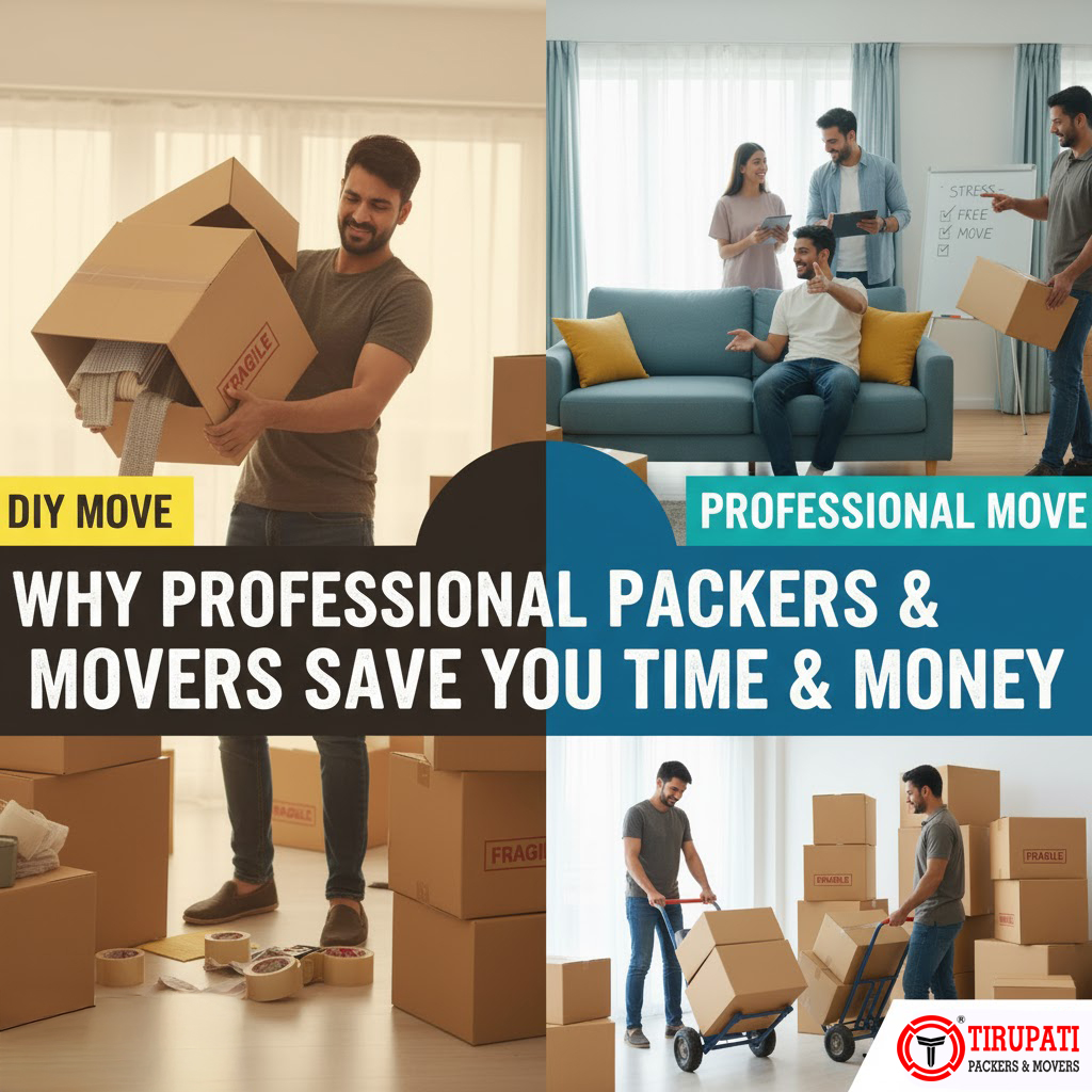 Why Professional Packers and Movers Save You Time & Money | Reliable House Shifting Services in Chhatrapati Sambhajinagar