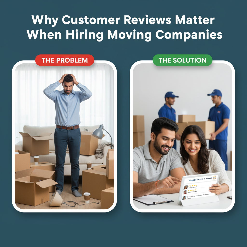 Why Customer Reviews Matter When Hiring Moving Companies | Packers and Movers in Chhatrapati Sambhajinagar